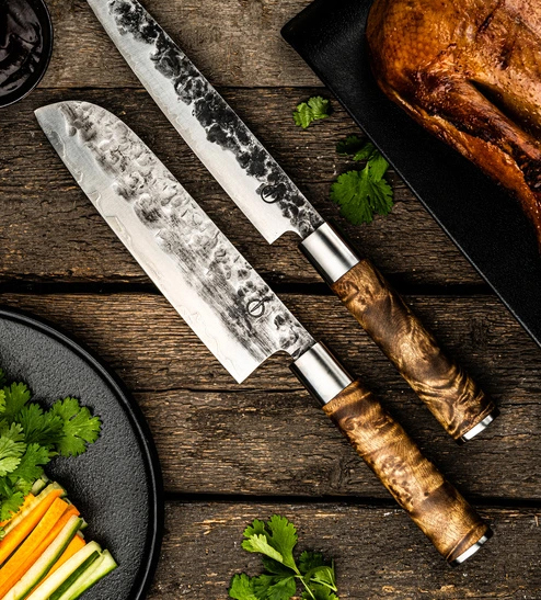 Böker Core santoku with dimples 16 cm - 130735 | Advantageously shopping at